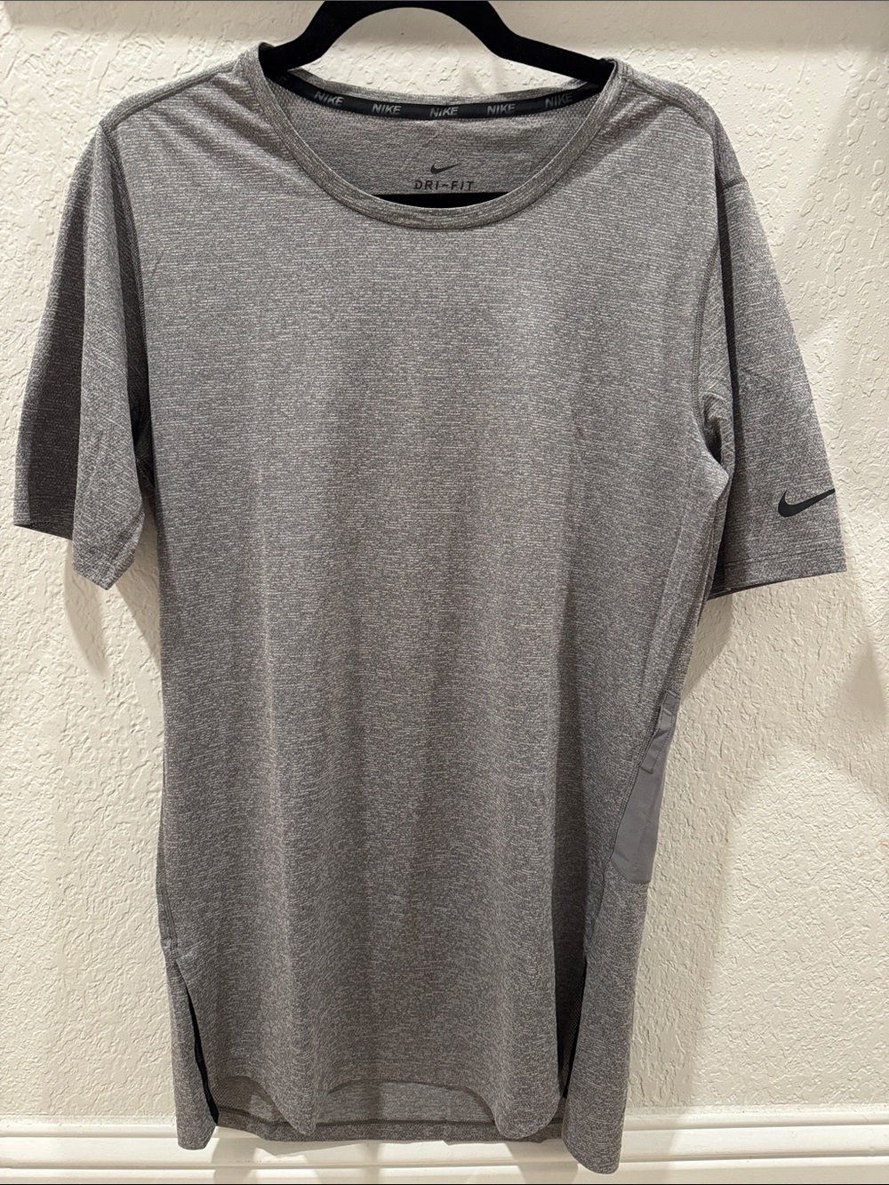 Nike Grey Dri-FIT Short Sleeve Athletic Tee